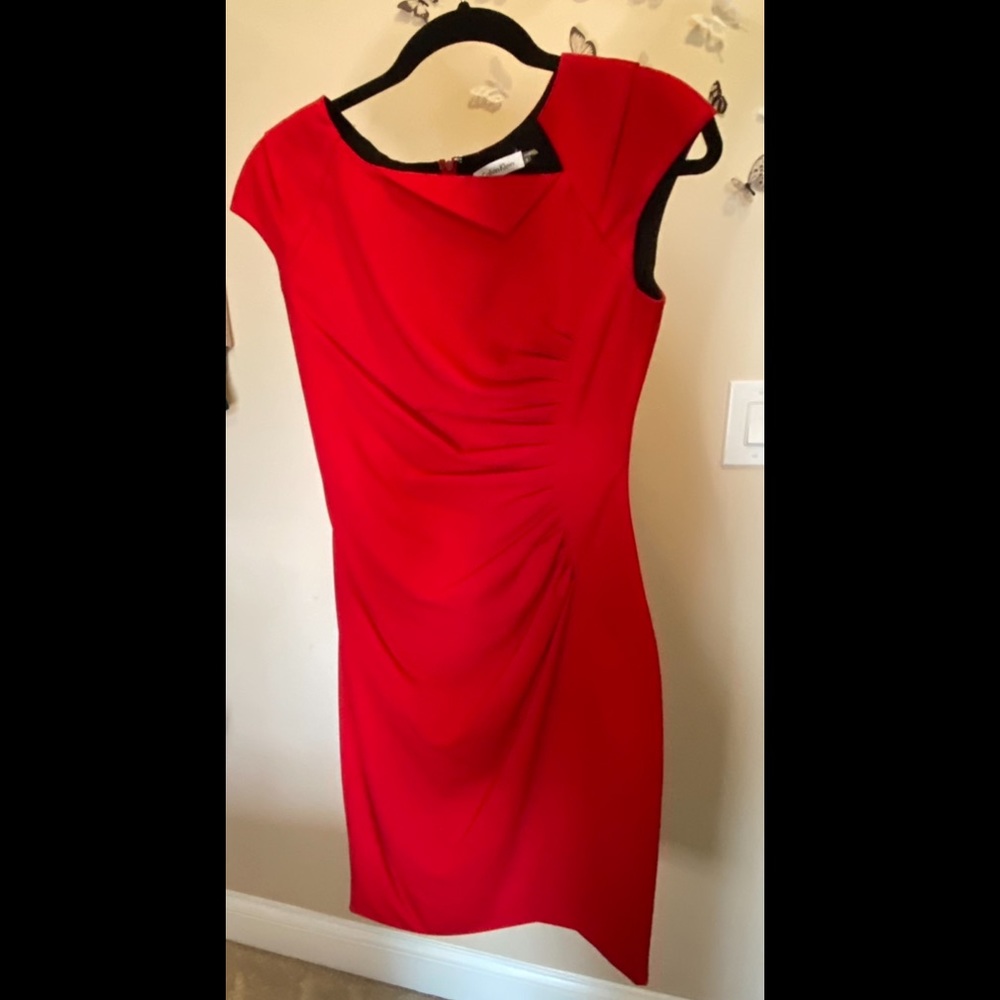 CK Red Dress